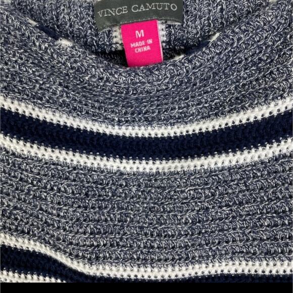 Vince Camuto Sleeveless Striped Sweater NWOT - Picture 11 of 12